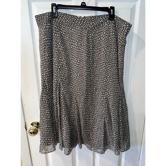 Charter Club Woman Full Skirt Womens Plus 18W Silk Knee Length Flare Hem Fairy - Picture 9 of 9